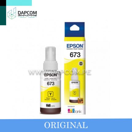 Botella de tinta EPSON 673 (T673420-AL) Yellow 1,500pg.