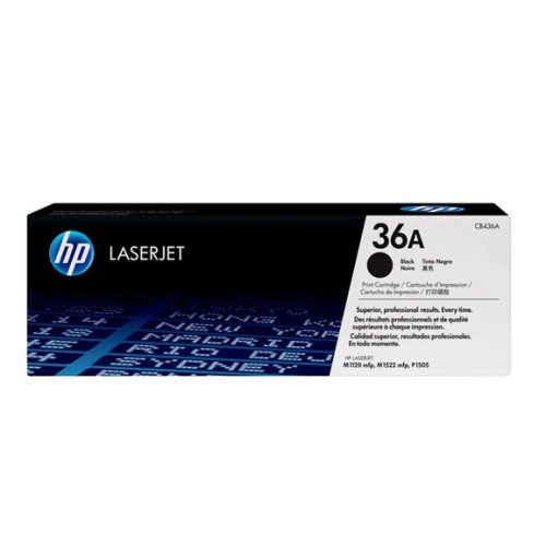 TONER HP 36A CB436A BLACK 2,000 PG.