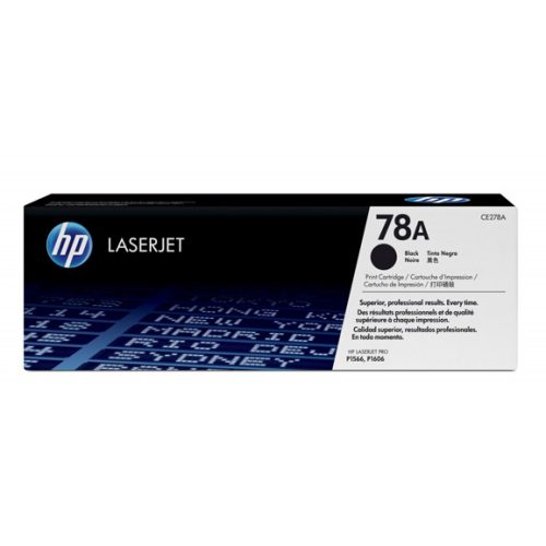 TONER HP 78A CE278A NEGRO LASERJET P1566/P1606DN 2,100 PG.