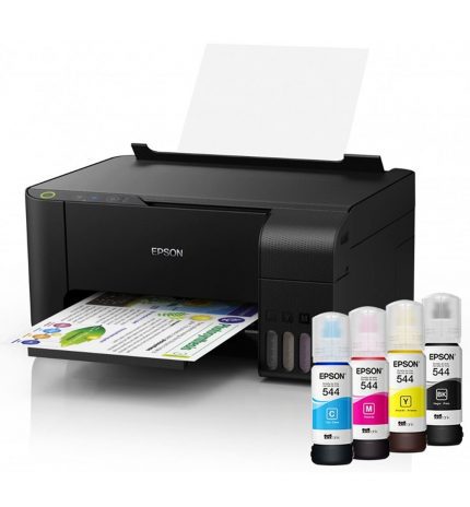 Multifuncional de tinta continua EPSON EcoTank L3110, imprime/escanea/copia, USB.