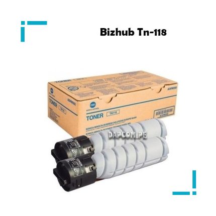 Tóner Konica Minolta Tn-118 Caja X 2 Unidades Bizhub 215