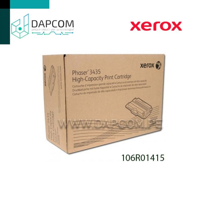 TONER XEROX 106R01415 PHASER 3435 HC