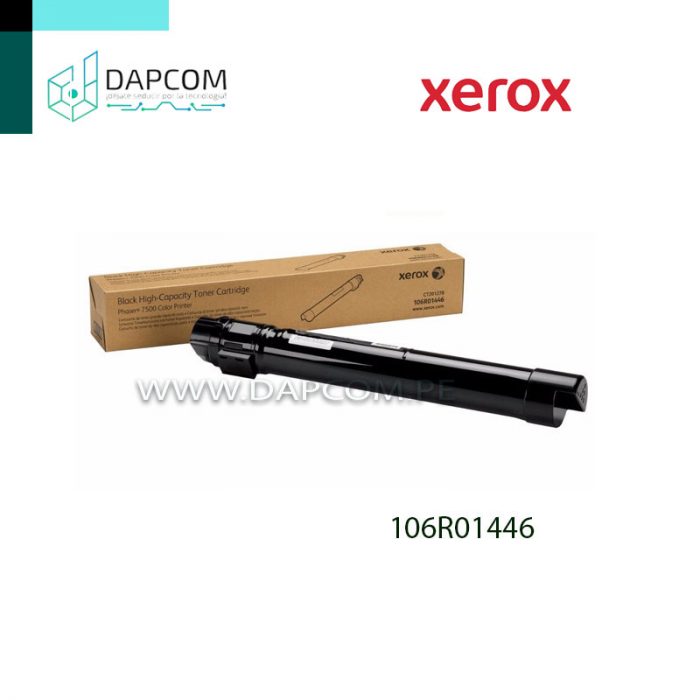 TONER XEROX 106R01446 BLACK PHASER 7500