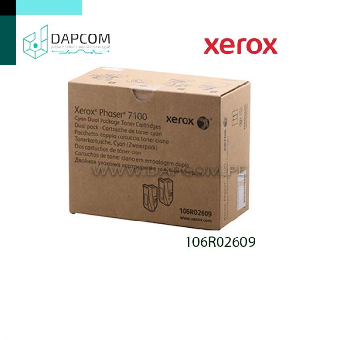 TONER XEROX 106R02609 DUAL PACK CIAN PARA PHASER 7100