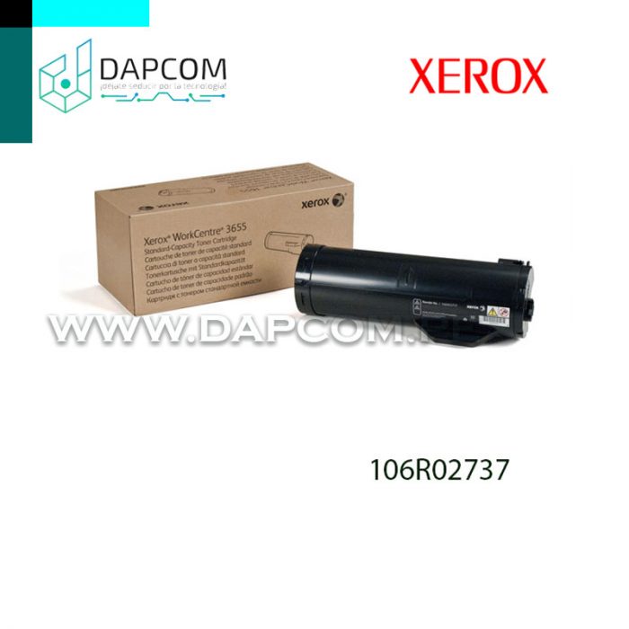 TONER XEROX 106R02737 WC 3655 6,100 PAGS