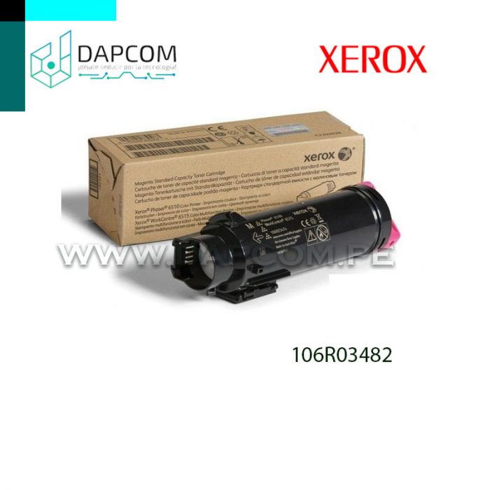 TONER XEROX 106R03482 MAGENTA 6510 / 6515