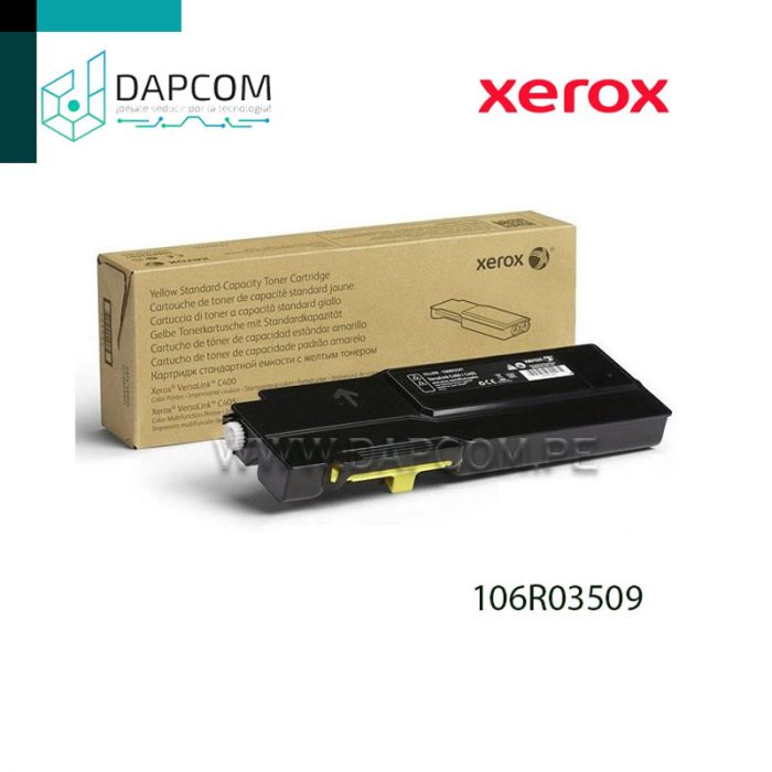 TONER XEROX 106R03509 YELLOW PARA C400 C405