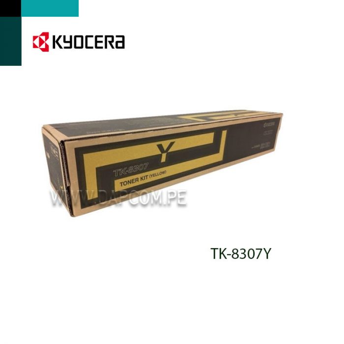 TONER KYOCERA TK-8307Y YELLOW TASKALFA (3050CI) 15KPG