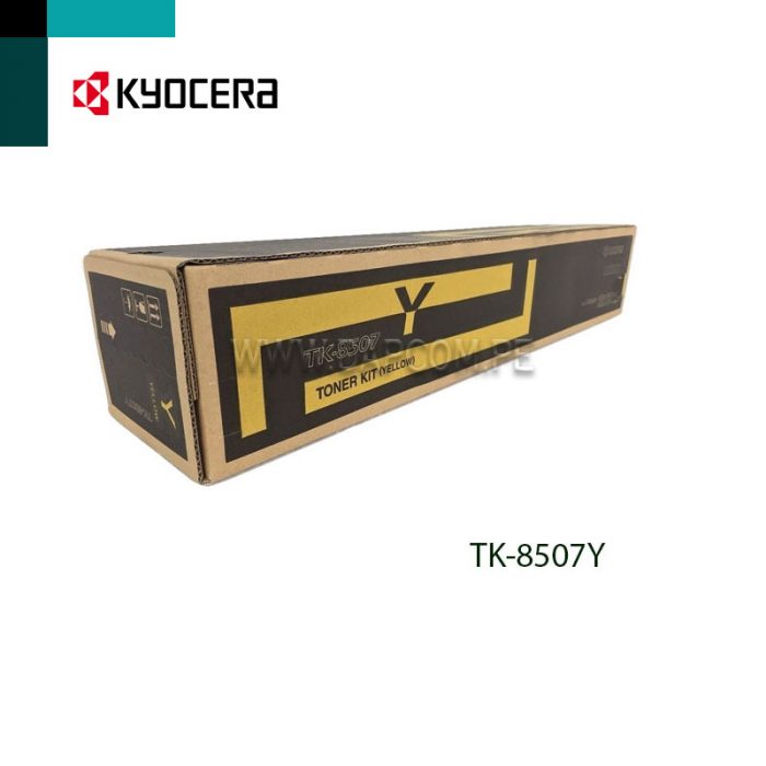 TONER KYOCERA TK-8507Y YELLOW TASKALFA (4550) 20KPG