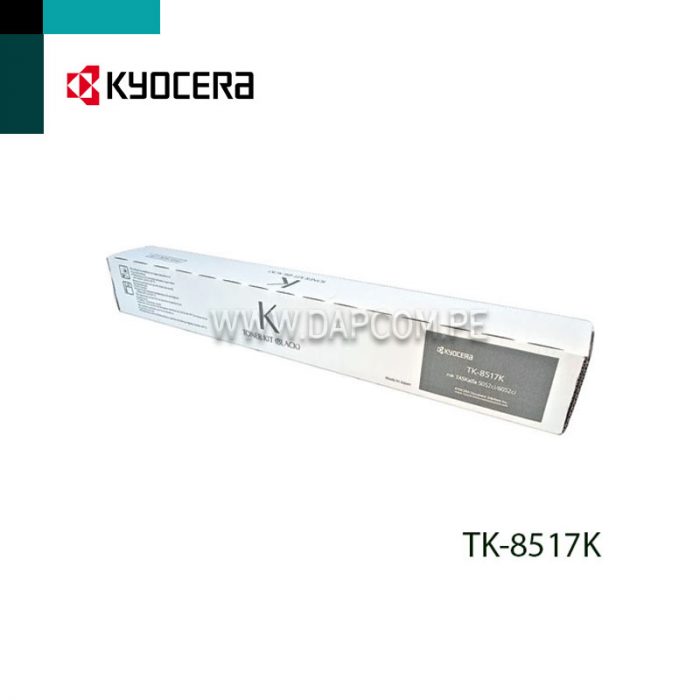 TONER KYOCERA TK-8517K BLACK TASKALFA (6052CI) 30KPG