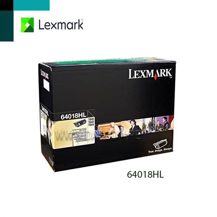 TONER LEXMARK 64018HL T640 / 642 / 644 HY BLACK (21K)