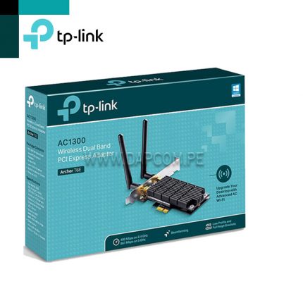 ADAPTADOR PCI EXPRESS INALAMBRICO TP-LINK AC 1300 ( ARCHER T6E ) 400 MBPS