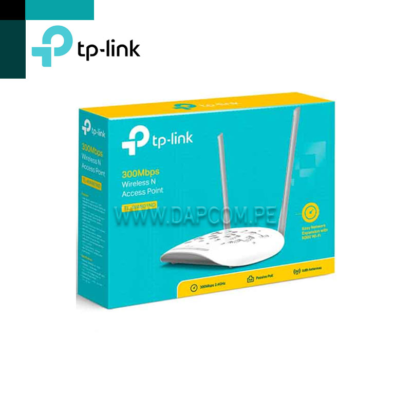 ACCESO PUNTO INALAMBRICO TP-LINK ( TL-WA801ND ) 300 MBPS-
