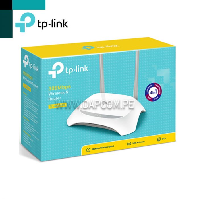 ROUTER INALAMBRICO TP-LINK ( TL-WR840N ) 300 MBPS