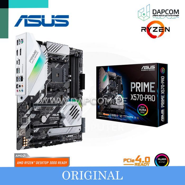 MB ASUS PRIME X570-PRO AMD RYZEN DDR4 AM4 PCIe 4.0 RGB (PN:90MB11B0-M0AAY0)
