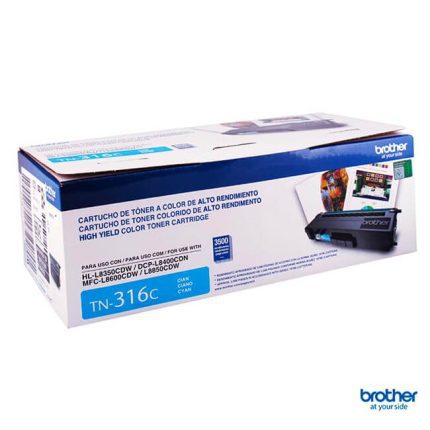 Toner Brother TN-316C Cyan HL-L8350 Original