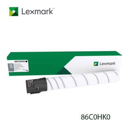 Tóner Lexmark 86C0HK0 Negro
