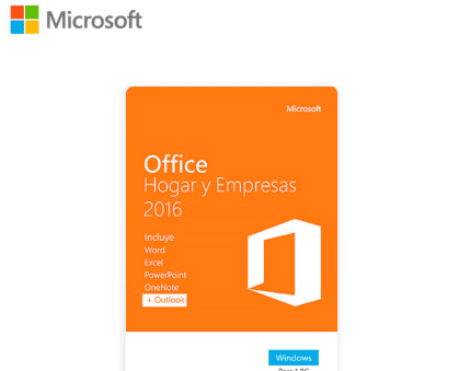 Software Microsof Office  2016 1 LIC. Online, Descarga