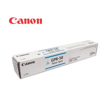 Toner Canon GPR-58 Cyan Rendimiento 18.000 Pgs