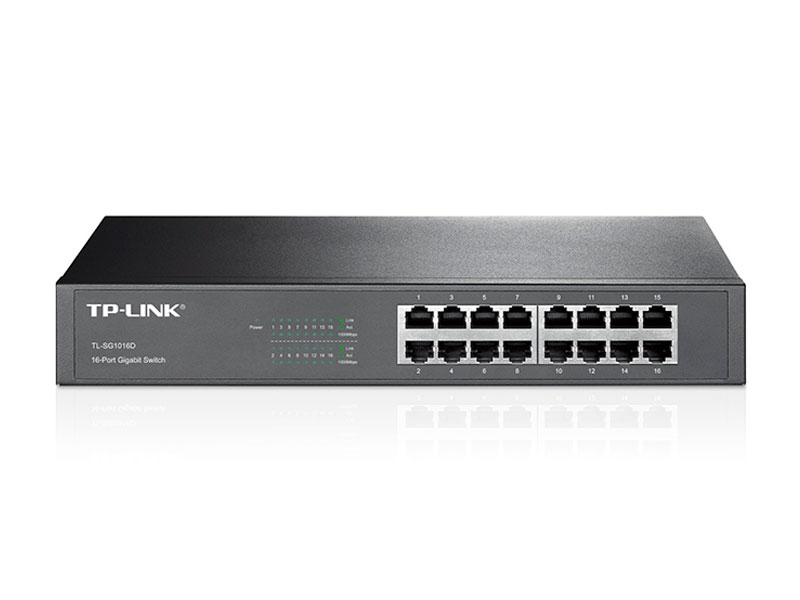 SWITCH-TP-LINK-16PORT-TL-SG1016D-METALICO-2 SWITCH TP LINK 16PORT TL SG1016D METALICO RACKMOUNT 1