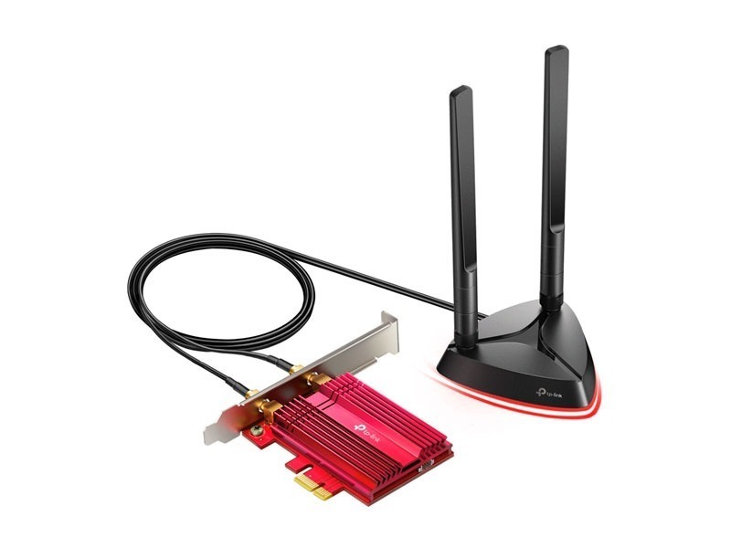 Tarjeta de red inalámbrica TP-LINK AX3000 PCI Express con Bluetooth 5.2 TX300E  Velocidad de Wi-Fi 6 inigualable: rompe la barrera gigabit con una velocidad de hasta 2402 Mbps (5 GHz) + 574 Mbps (2.4 GHz) Experiencia más fluida: una latencia 75% menor garantiza juegos en tiempo real Conexiones confiables: el chipset Intel  Wi-Fi 6 brinda Wi-Fi más rápido y más claro para desbloquear completamente el potencial de tu router Wi-Fi 6-2 T DE RED TP LINK AX3000 WIRELESS PCI EXP BLUETOOTH 5 2 TX300E 2