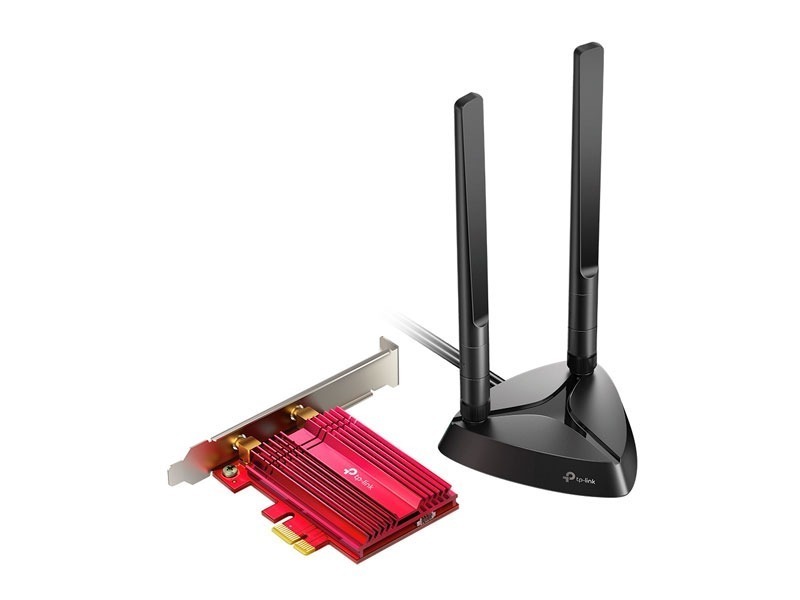 Tarjeta de red inalámbrica TP-LINK AX3000 PCI Express con Bluetooth 5.2 TX300E  Velocidad de Wi-Fi 6 inigualable: rompe la barrera gigabit con una velocidad de hasta 2402 Mbps (5 GHz) + 574 Mbps (2.4 GHz) Experiencia más fluida: una latencia 75% menor garantiza juegos en tiempo real Conexiones confiables: el chipset Intel  Wi-Fi 6 brinda Wi-Fi más rápido y más claro para desbloquear completamente el potencial de tu router Wi-Fi 6 _3 T DE RED TP LINK AX3000 WIRELESS PCI EXP BLUETOOTH 5 2 TX300E 3