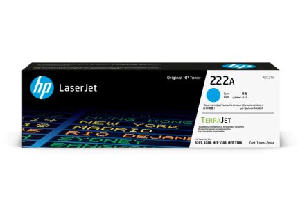 Tóner HP W2221A 222A   Cyan 1200 Páginas