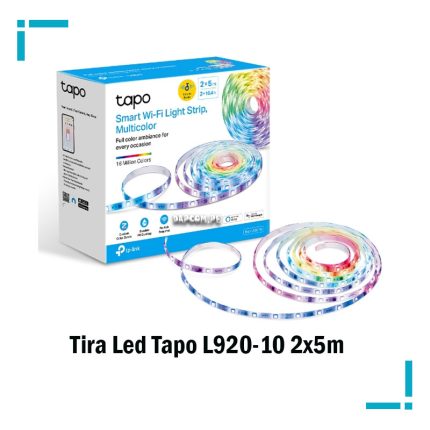 TP-Link - Tira Led Tapo L920-10 2x5m Smart WiFi RGB