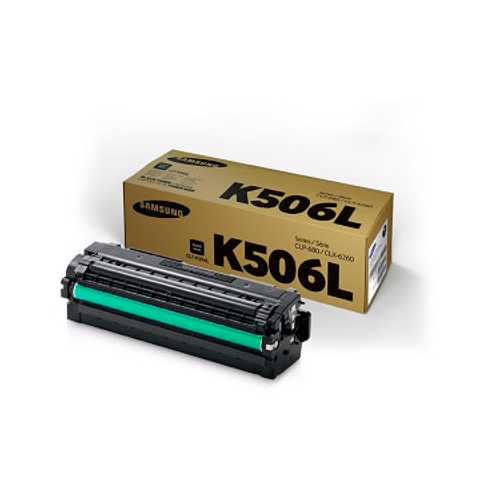 Toner-Samsung-CLT-K506L-SU175A-Black Toner Samsung CLT K506L SU175A Black