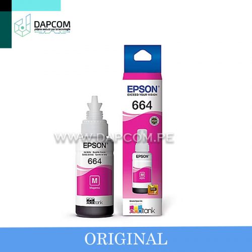 Botella de tinta EPSON 664 (T664320-AL) Magenta L200